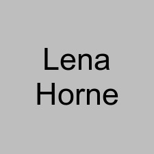 Lena Horne
