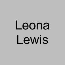 Leona Lewis