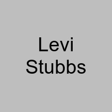 Levi Stubbs