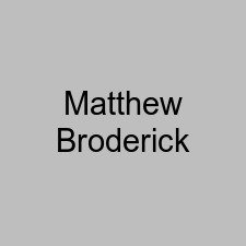 Matthew Broderick