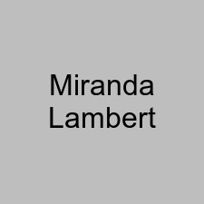 Miranda Lambert