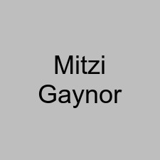 Mitzi Gaynor