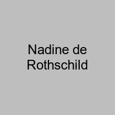Nadine de Rothschild