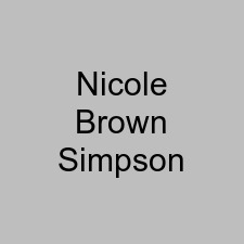 Nicole Brown Simpson