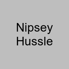 Nipsey Hussle