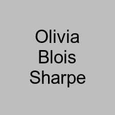 Olivia Blois Sharpe