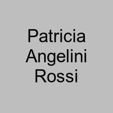 Patricia Angelini Rossi