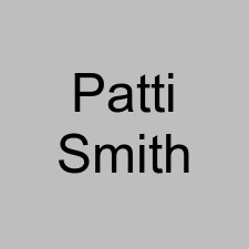 Patti Smith