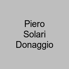 Piero Solari Donaggio