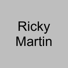 Ricky Martin