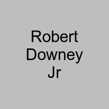 Robert Downey Jr