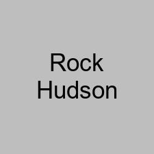 Rock Hudson
