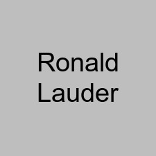 Ronald Lauder