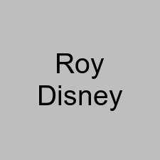 Roy Disney