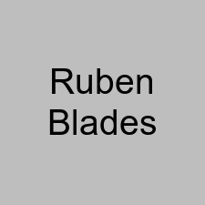 Ruben Blades