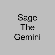 Sage The Gemini