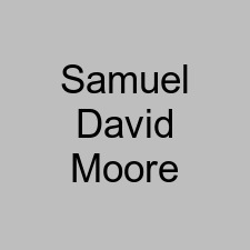 Samuel David Moore