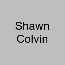 Shawn Colvin
