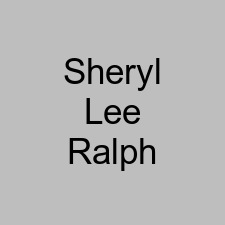 Sheryl Lee Ralph