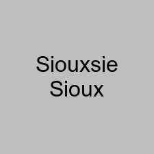 Siouxsie Sioux