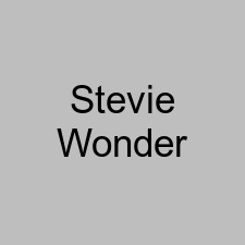 Stevie Wonder