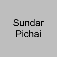 Sundar Pichai