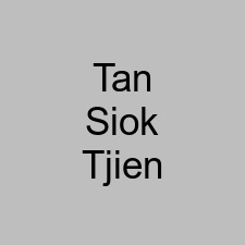 Tan Siok Tjien