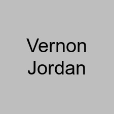 Vernon Jordan