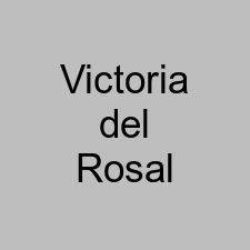 Victoria del Rosal