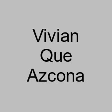 Vivian Que Azcona