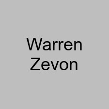 Warren Zevon