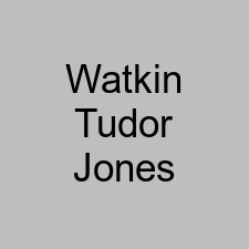 Watkin Tudor Jones