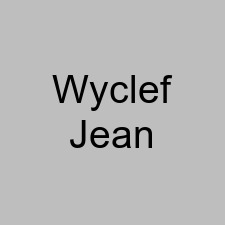 Wyclef Jean